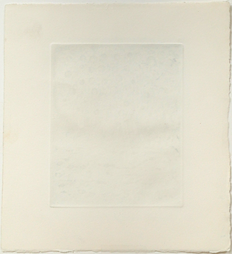 一原有徳「RU（C）4」銅版画　作品シート裏側画像