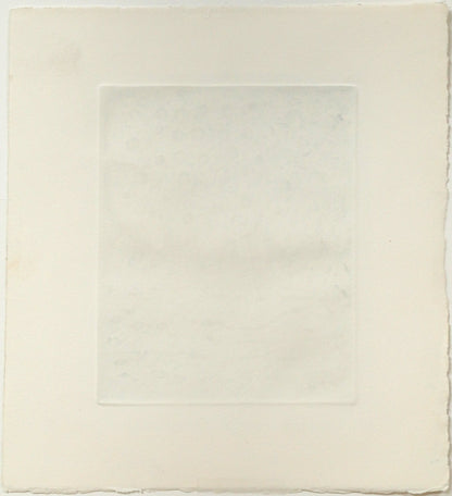 一原有徳「RU（C）4」銅版画　作品シート裏側画像