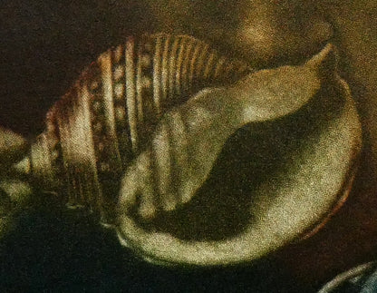 池田満寿夫「女の肖像」銅版画　拡大画像4