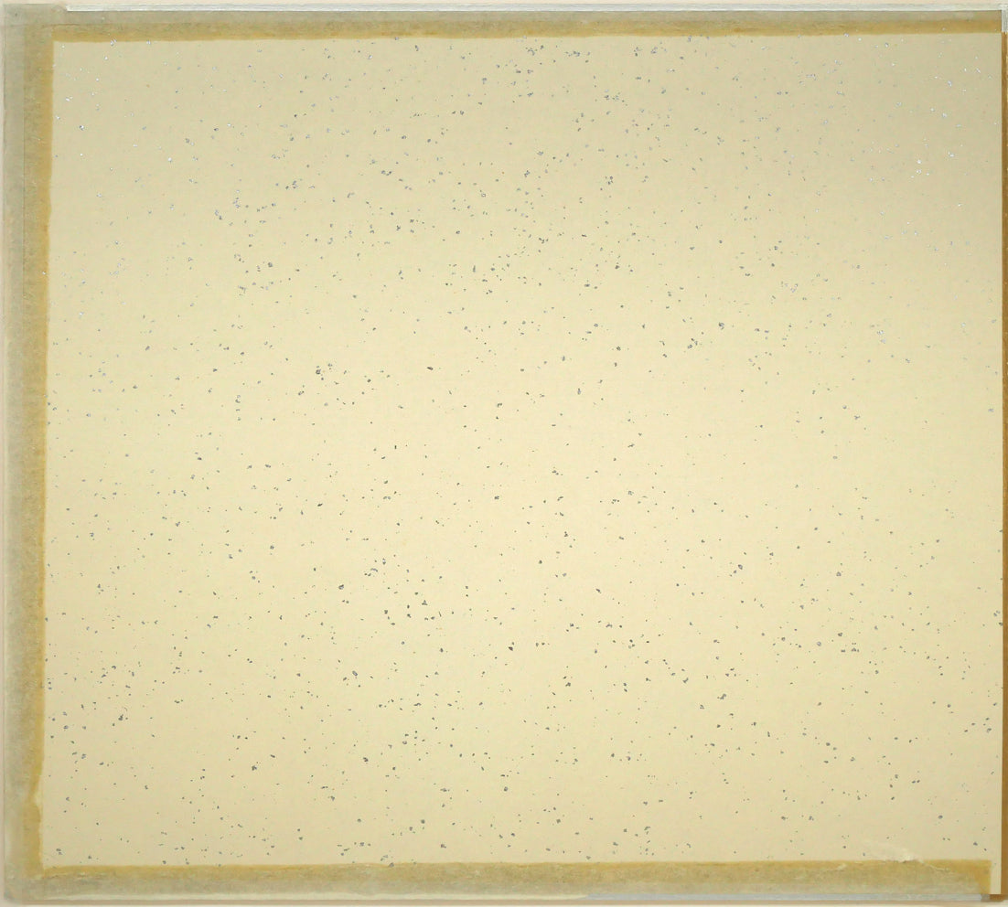 稲垣昌紀「HAKODATE（函館山）」水彩画・色紙　作品裏側画像