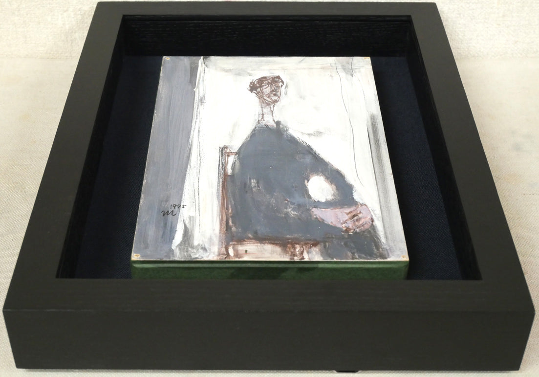伊東将夫「人物像」油絵・SM 絵画買取・販売の小竹美術