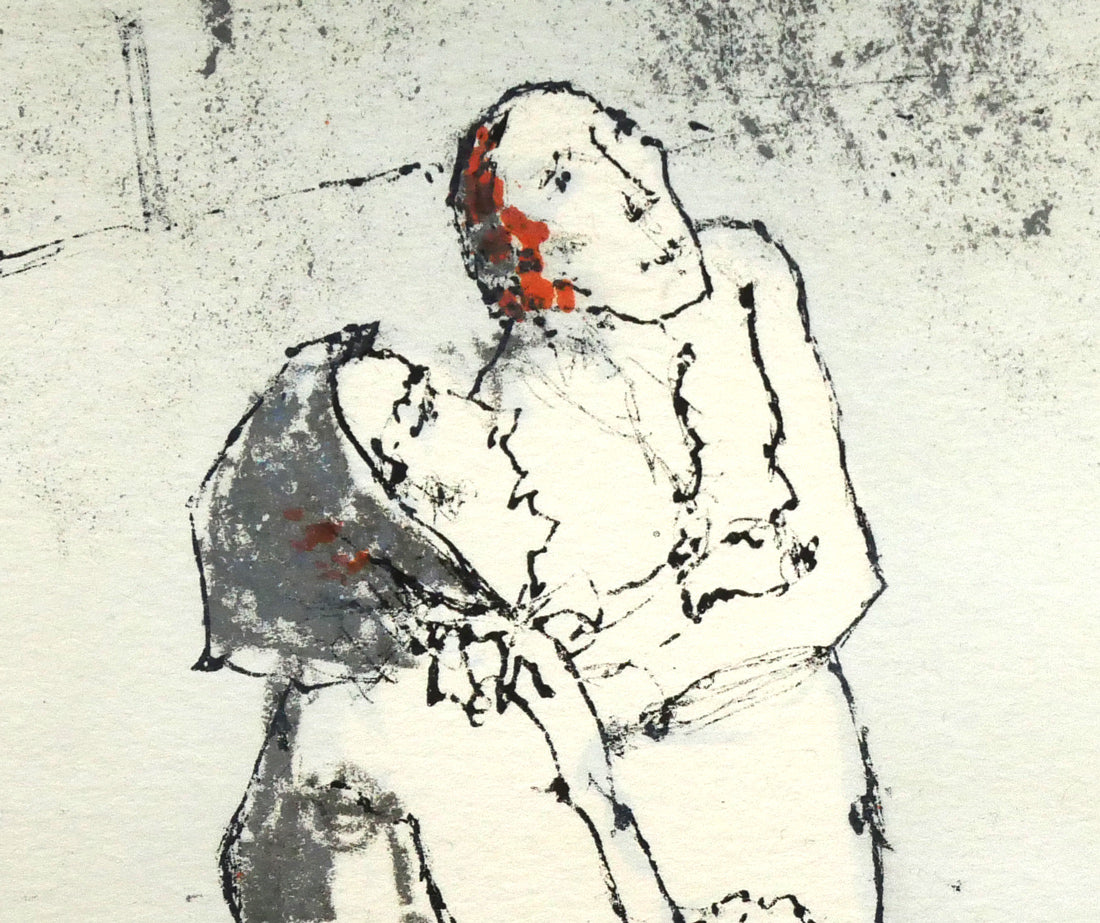 ジャン・ジャンセン(Jean　Jansem)「サーカス（CIRCUS）」リトグラフ　拡大画像4