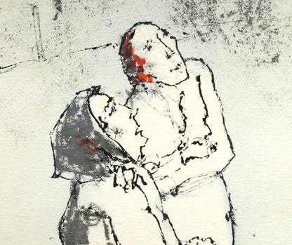 ジャン・ジャンセン(Jean　Jansem)「サーカス（CIRCUS）」リトグラフ　拡大画像4