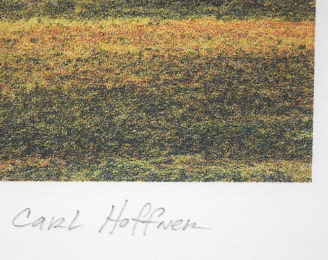カール・ホフナー「バリー　ストリーム」ジクレー版画　本人直筆鉛筆サイン