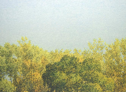 カール　ホフナー(Carl　Hoffner)「Long　wood　gardens」ジクレー版画　拡大画像1