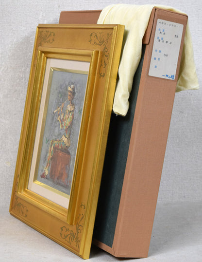 角浩「春を呼ぶ」油絵・SM　付属品画像
