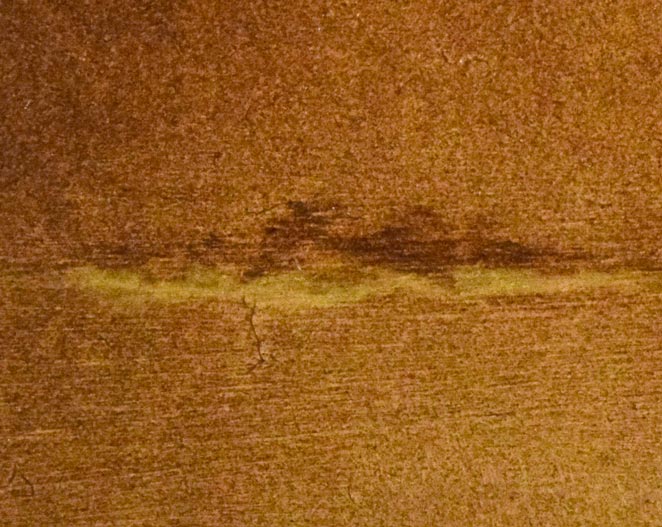 角浩「月光（ドンキホーテ）」油絵・SM　拡大画像4