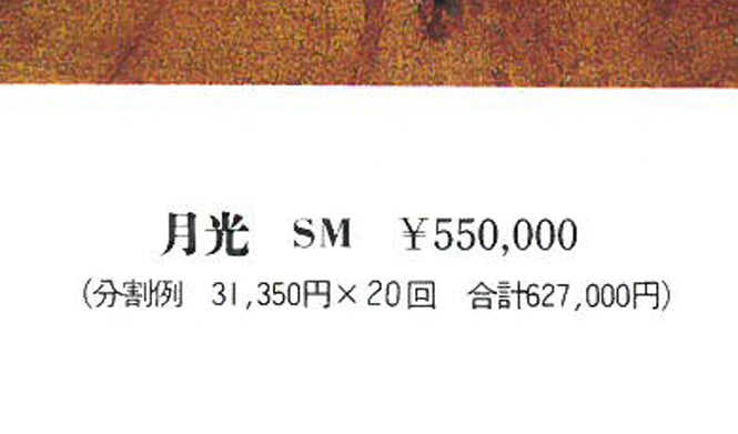 角浩「月光（ドンキホーテ）」油絵・SM　「一枚の繪」1992年4月号掲載雑誌　掲載ページ拡大画像3