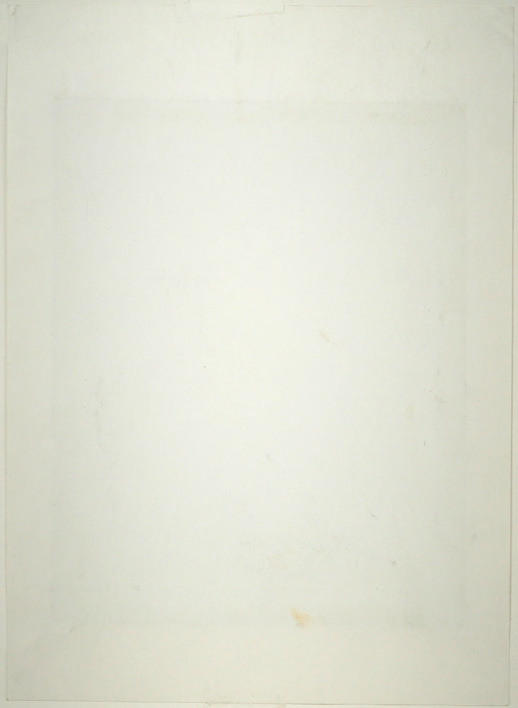 加藤一豊「バイオリン（群像シリーズ）」パステル画・6号　作品裏側画像