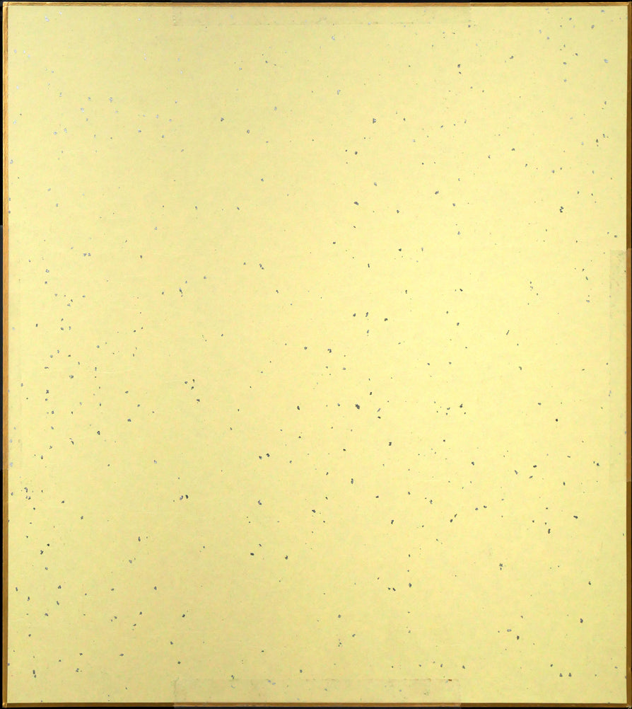 北島三郎「年輪」工芸色紙　作品裏側画像