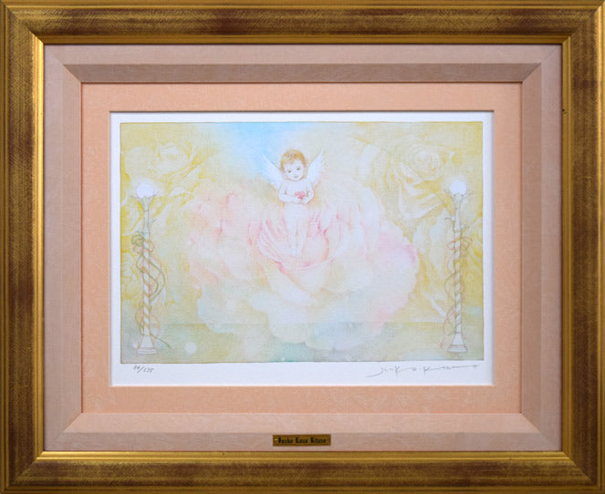 きたのじゅんこ「Angel’s　Heart」版画