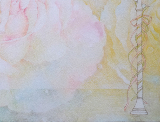 きたのじゅんこ「Angel’s　Heart」版画　拡大画像5