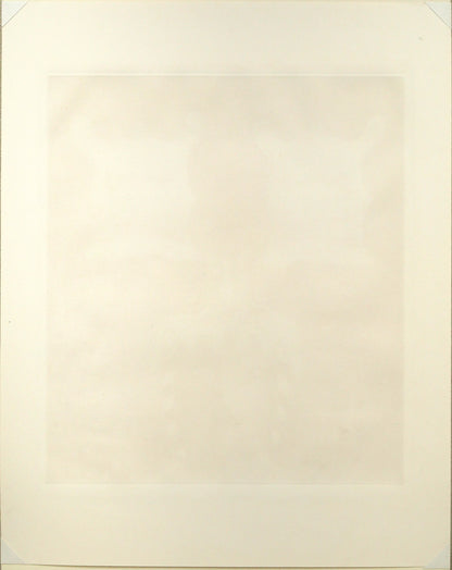小林大「ニヘーデビル（沖縄方言）」銅版画　作品シート裏側画像
