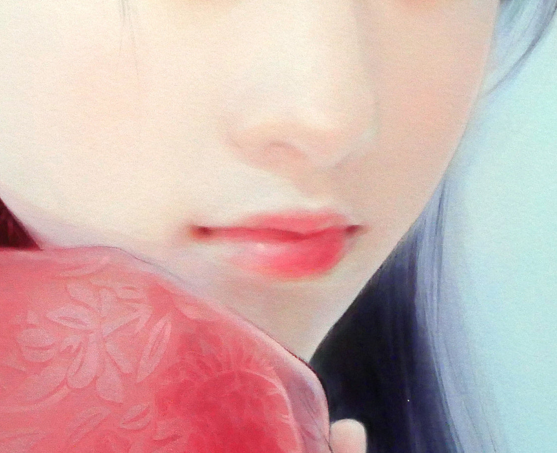 平凡&陳淑芬(コモン&チェン・シュウフェン)「未練」ジクレ+手彩　拡大画像4