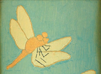 熊谷守一「赤とんぼ」巧芸画・SM　拡大画像1
