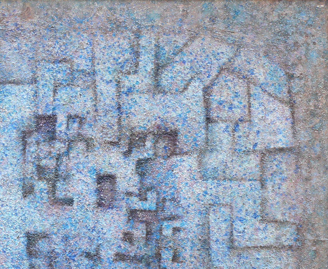 熊谷明宏「腐蝕地帯」油絵・F100号　拡大画像2
