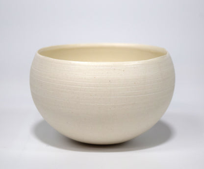 黒田泰蔵「白磁碗」共箱　全体画像1