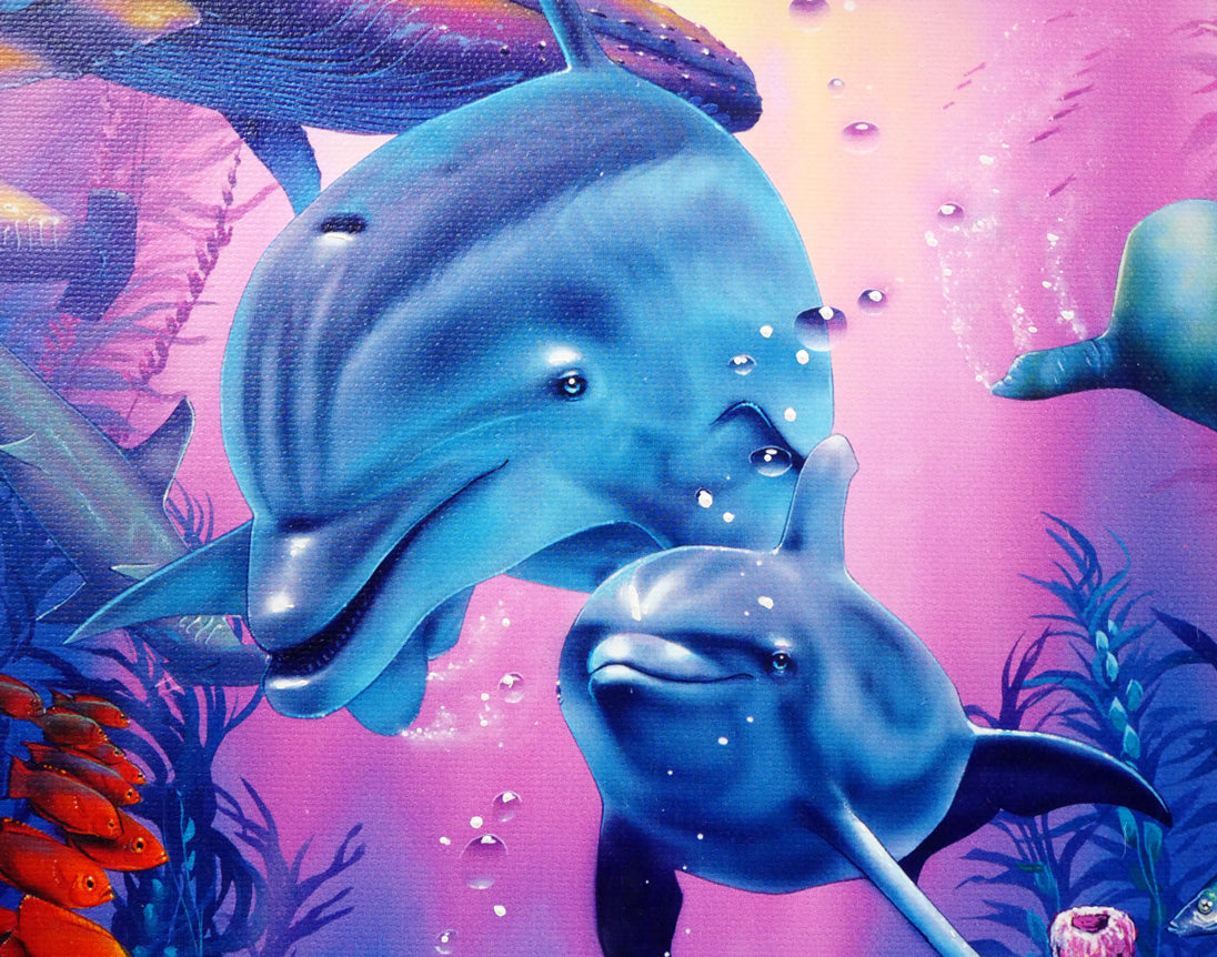 クリスチャン　ラッセン（Christian　Lassen）「ベイウォッチ　C/E　REM」キャンバスエディション　拡大画像9