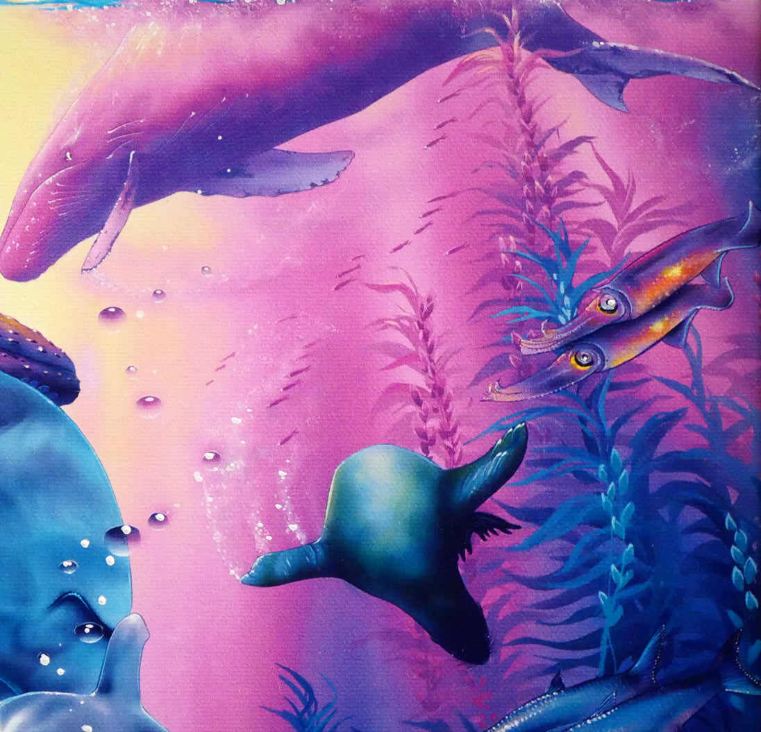 クリスチャン　ラッセン（Christian　Lassen）「ベイウォッチ　C/E　REM」キャンバスエディション　拡大画像6