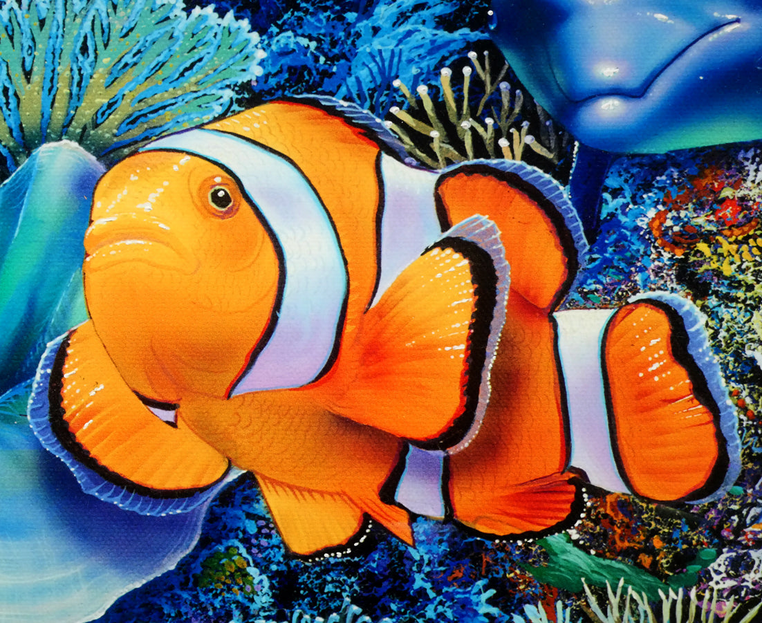 クリスチャン　ラッセン（Christian　Lassen）「マザーズミラクル」キャンバスエディション　拡大画像7