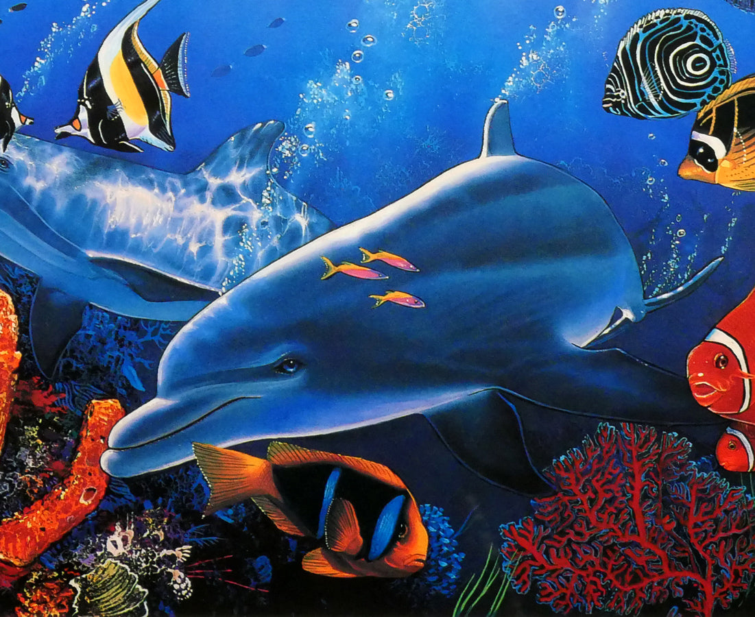 クリスチャン　ラッセン（Christian　Lassen）「サンクチュアリ」シルクスクリーン版画　拡大画像8