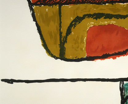 ル　コルビュジエ（Le　Corbusier）「開いた手（La　Main　ouverte）」リトグラフ　拡大画像3