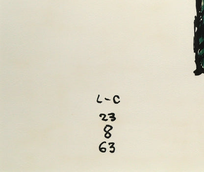 ル　コルビュジエ（Le　Corbusier）「開いた手（La　Main　ouverte）」リトグラフ　拡大画像5