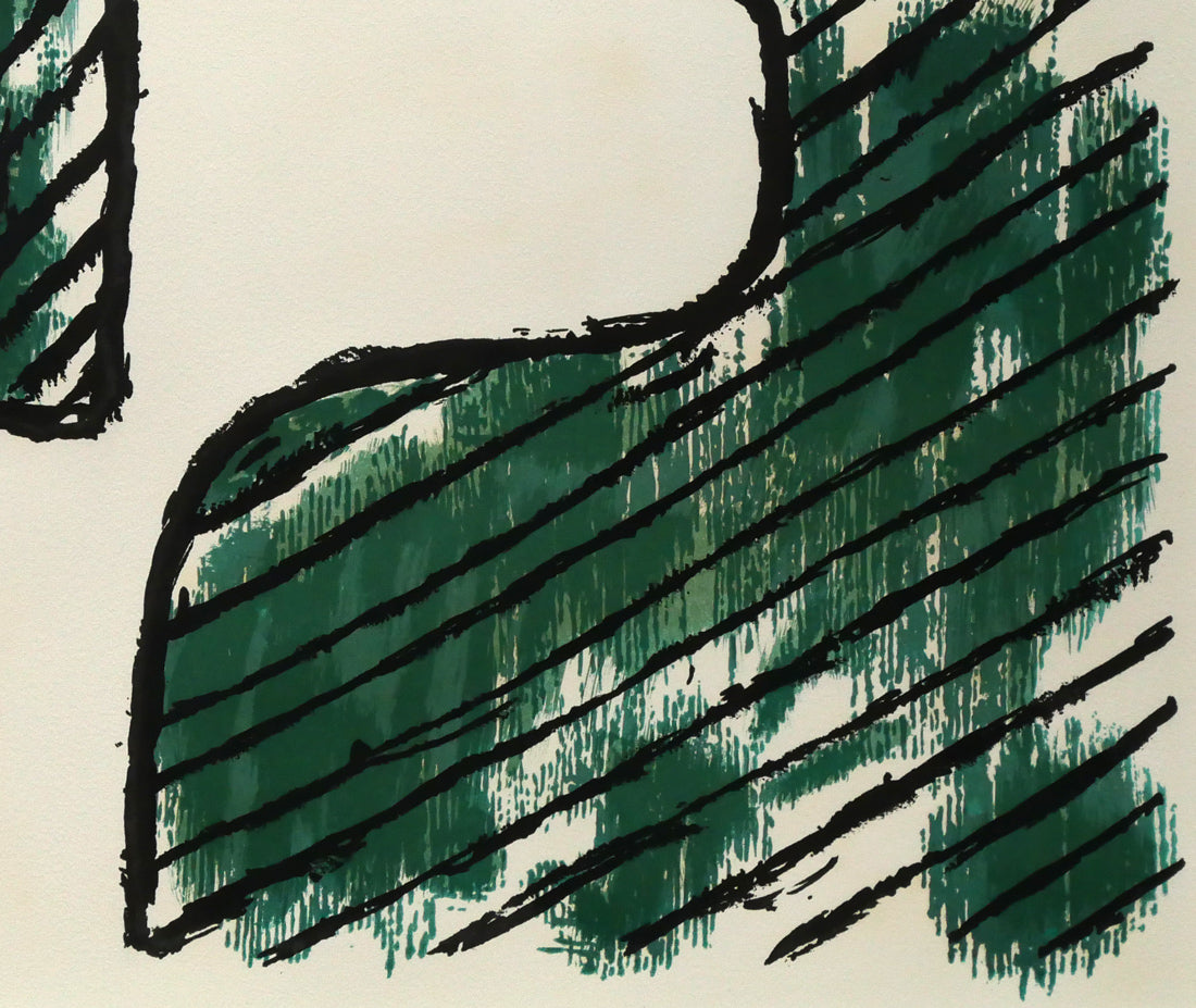 ル　コルビュジエ（Le　Corbusier）「開いた手（La　Main　ouverte）」リトグラフ　拡大画像6