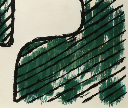ル　コルビュジエ（Le　Corbusier）「開いた手（La　Main　ouverte）」リトグラフ　拡大画像6