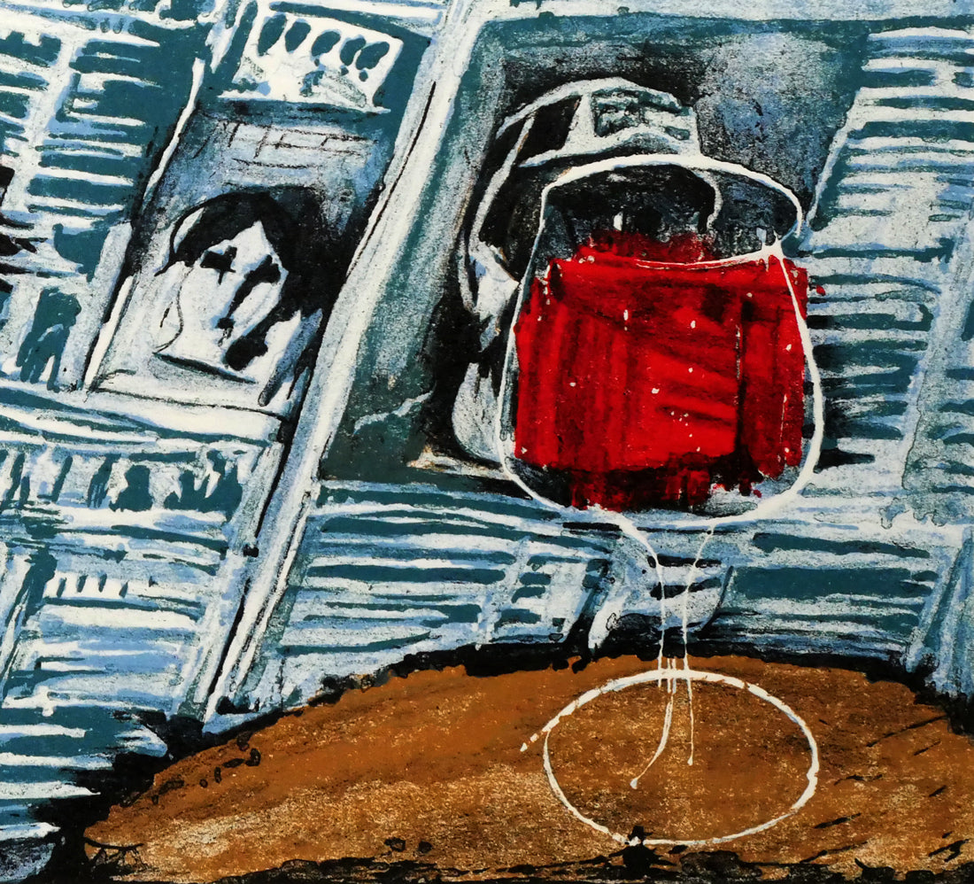 増田誠「ムッシュ」リトグラフ　拡大画像7
