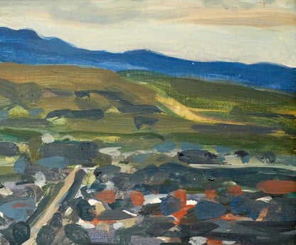 松島正幸「函館風景」油絵・F8号　拡大画像2