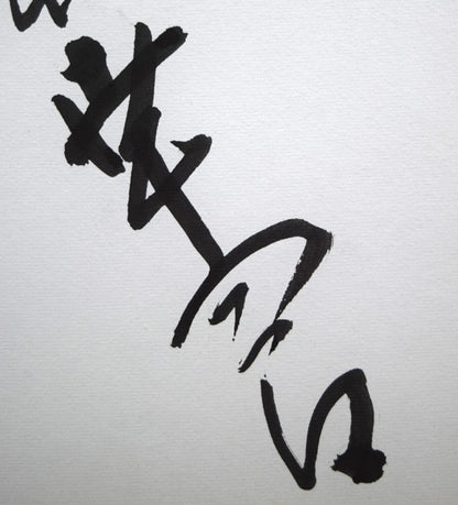 九代目松本幸四郎（元：二代目松本白鸚）直筆サイン色紙　拡大画像2