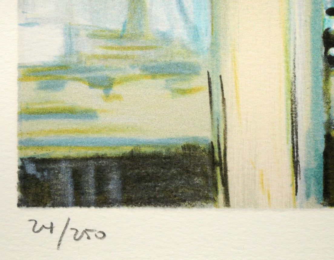 ミッシェル アンリ（Michel Henry）「赤い花」リトグラフ 絵画買取