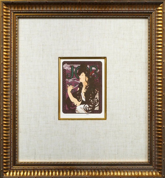 アルフォンス　ミュシャ(Alphonse　MUCHA)「JOB」リトグラフ
