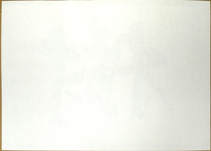 棟方志功「樹」肉筆書額装　作品シート裏側全体画像