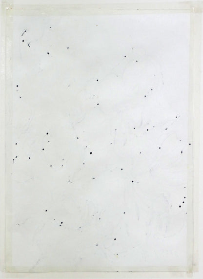 仲平哲也「カサブランカ」水彩画・4号　作品裏側画像