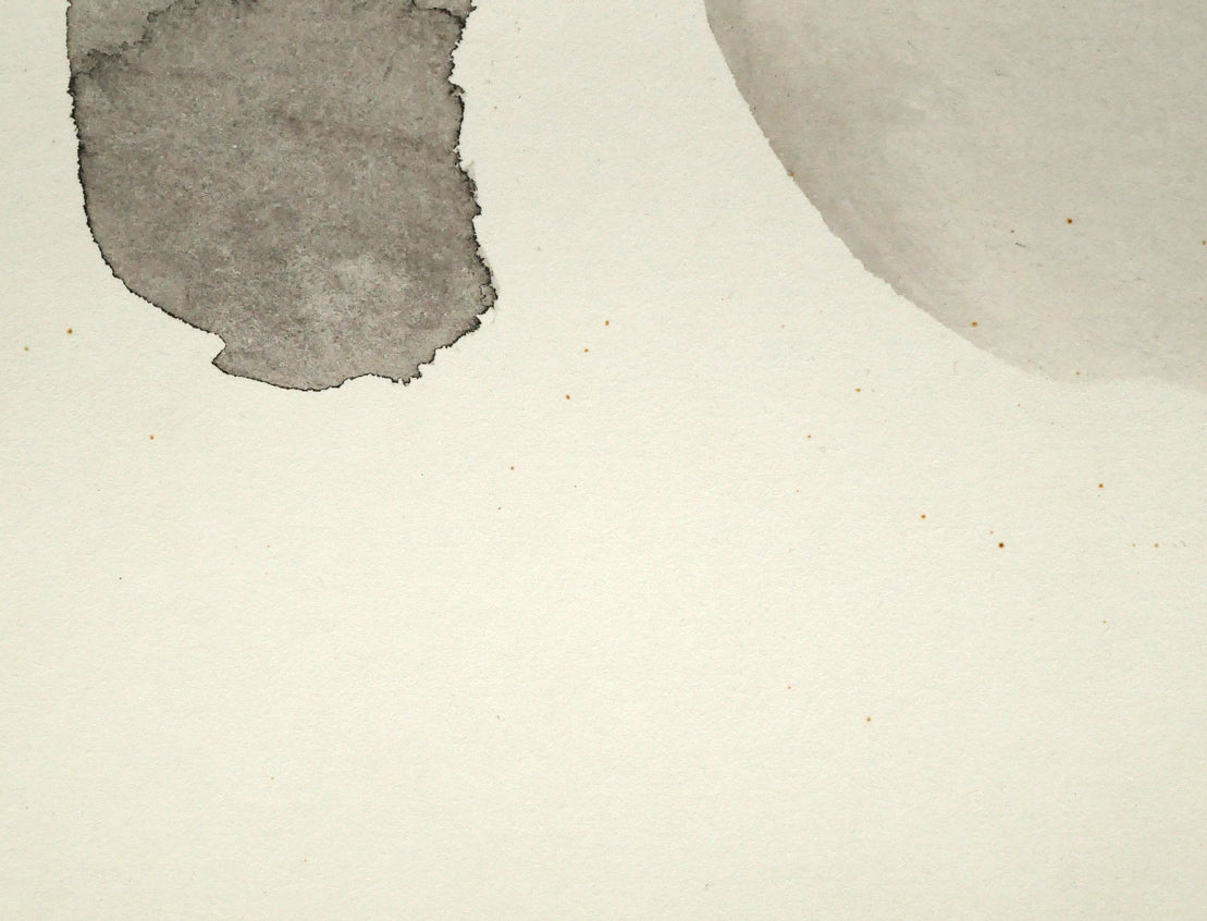 中野北溟「心」肉筆書額装　拡大画像3