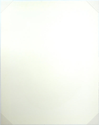 二階武宏「群飛」木口木版画　作品シート裏側画像