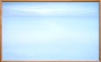 越智紀久張「譜Ⅱ（1979冬）」油絵・M100号