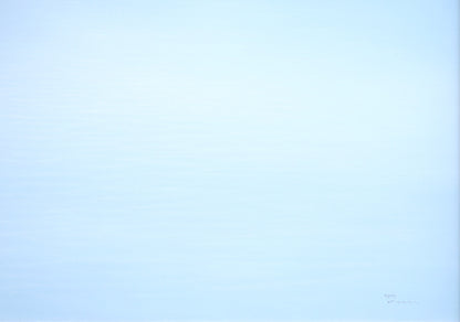 越智紀久張「譜Ⅱ（1979冬）」油絵・M100号　拡大画像4