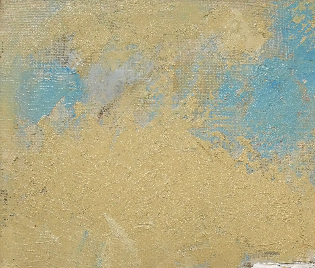 小田和典「ベツレヘムの鐘楼（パレスチナ自治区）」油絵・F6号　拡大画像1