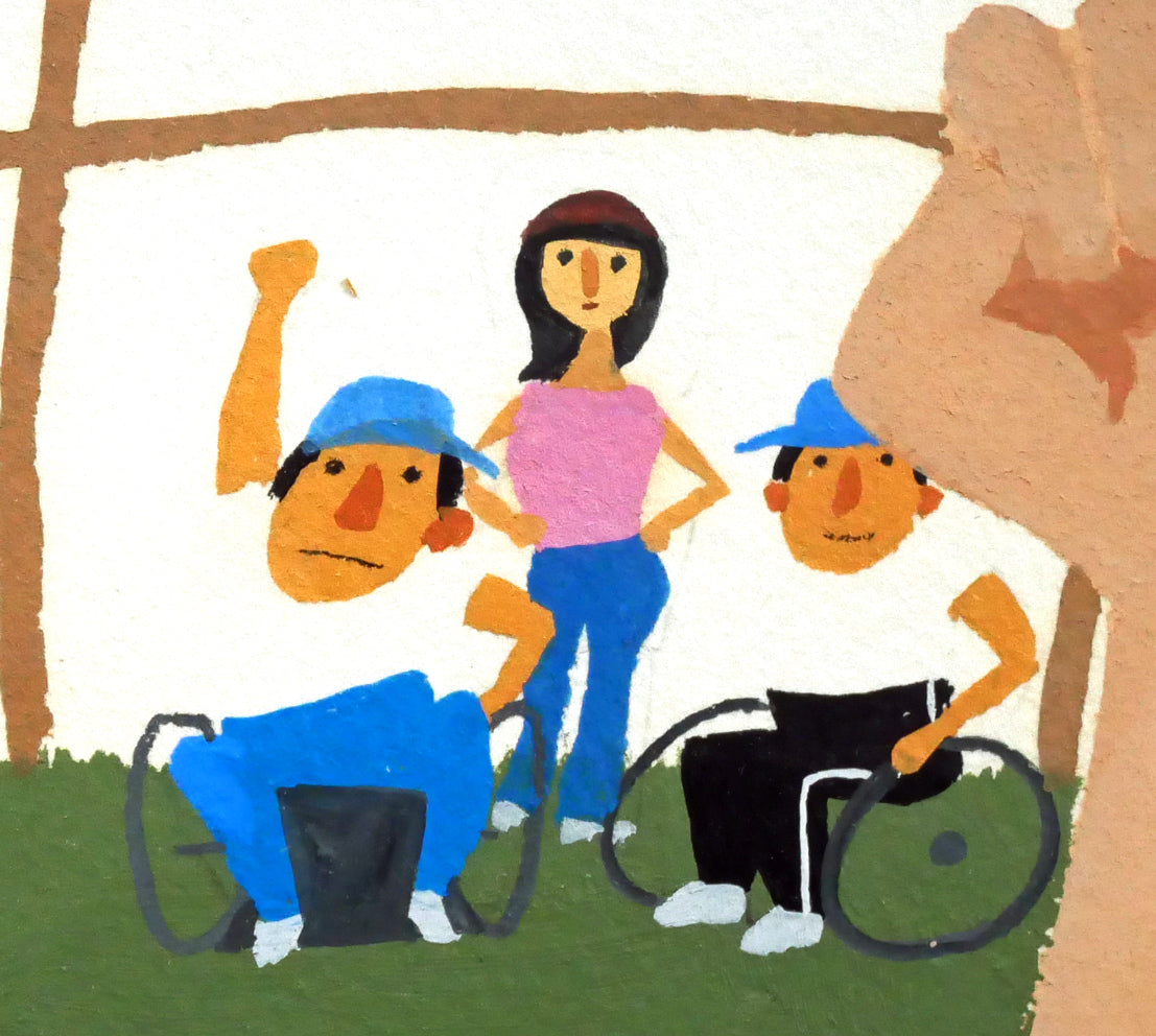 おおば比呂司「北海道」ポスターカラー原画1点物・5号　拡大画像5