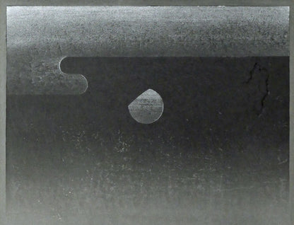 大本靖「北の桜」木版画　拡大画像1