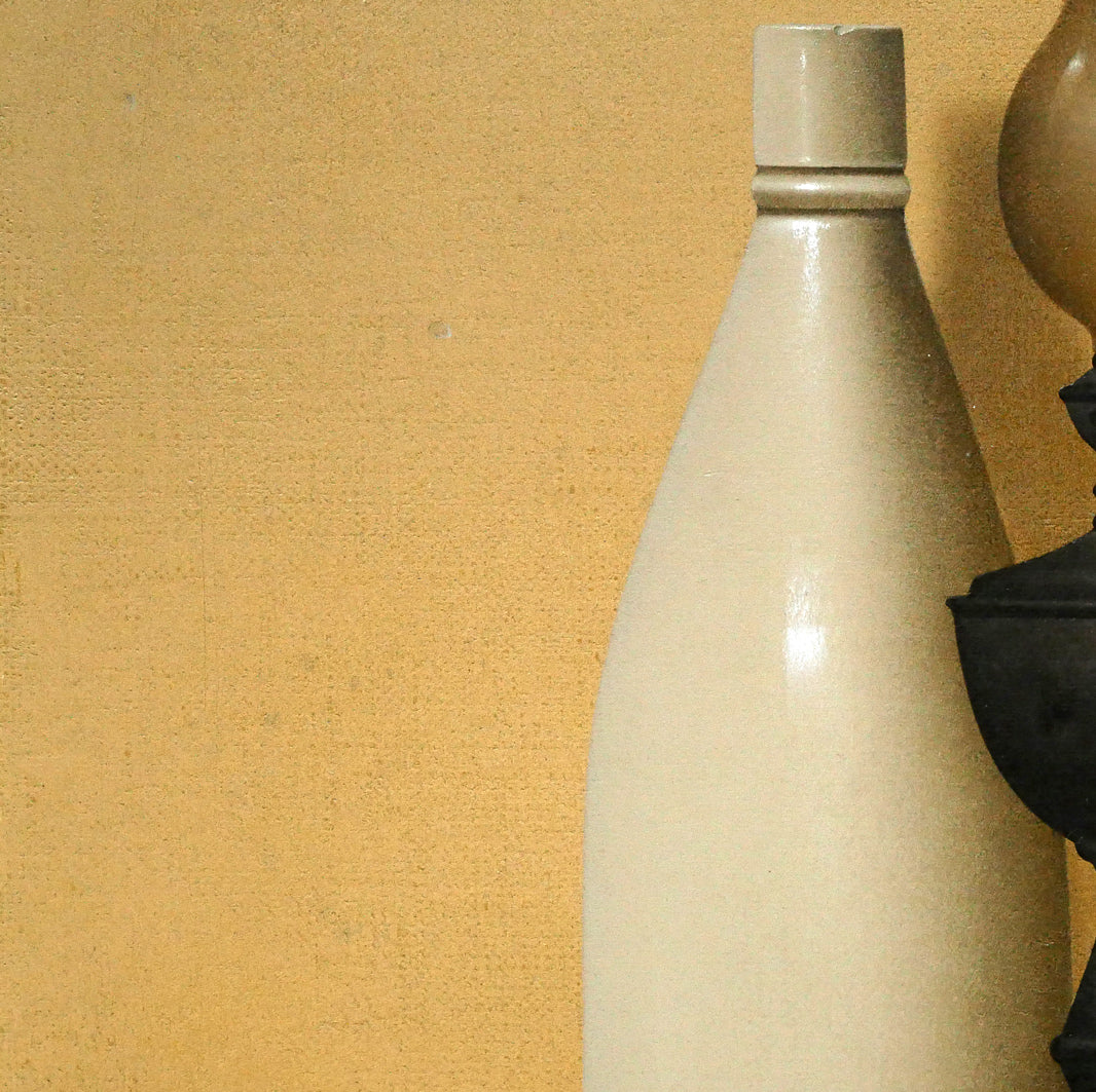 大竹山規「ランプの静物」油絵・M10号　拡大画像4