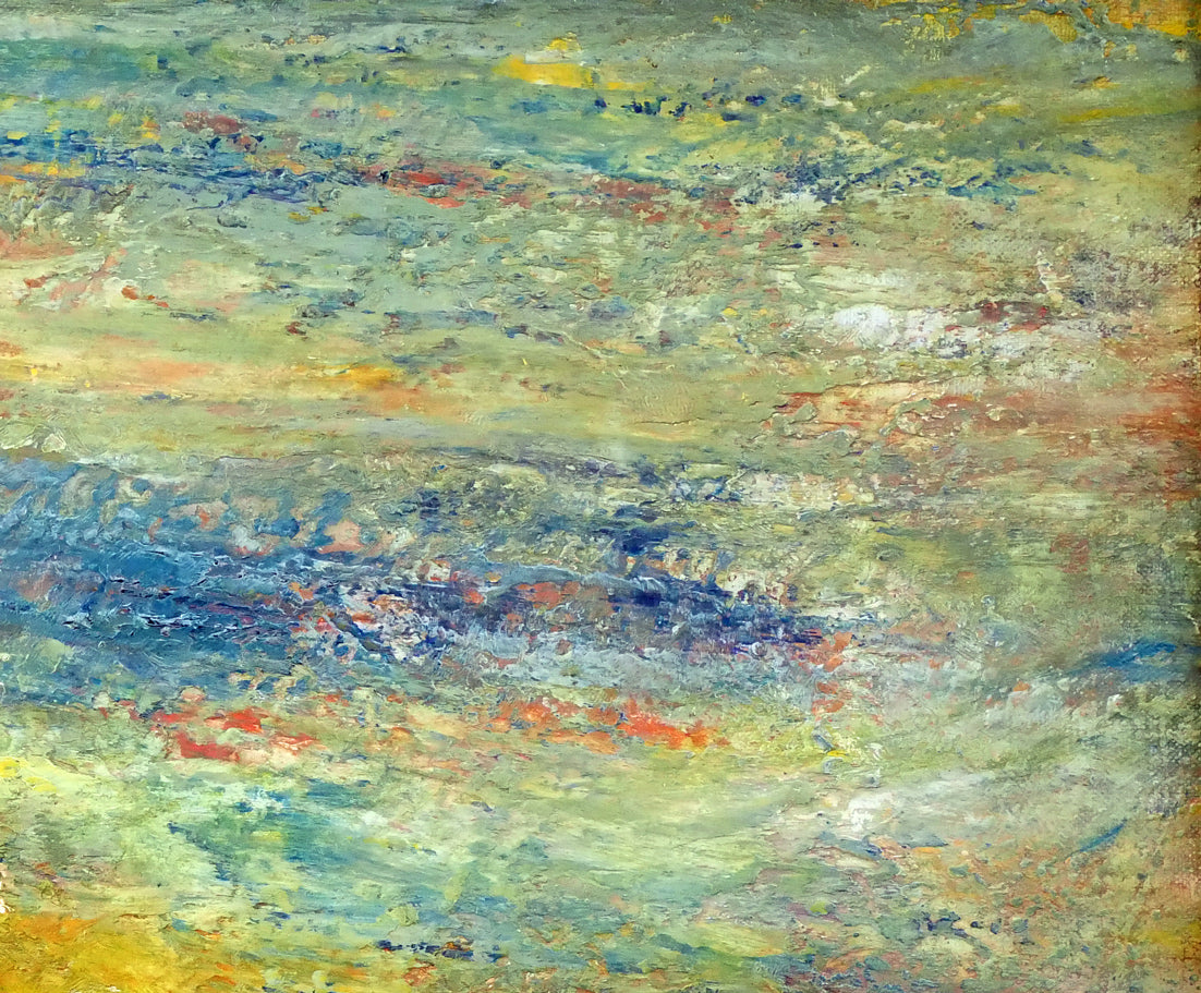 尾内健治「太陽」油絵・F12号　拡大画像2