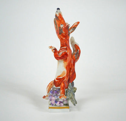 ペーター　シュトラング（PETER　STRANG）「きつねとぶどう（イソップ物語）」マイセン磁器（MEISSEN）　全体画像1