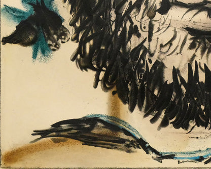 パブロ　ピカソ（Pablo　PICASSO）「牧神の顔（Tete　de　Faune）」アクアチント（銅版画）　拡大画像5