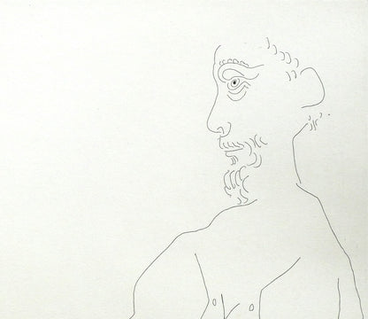 パブロ　ピカソ（Pablo　PICASSO）「156シリーズ　No.43」エッチング（銅版画）　拡大画像2