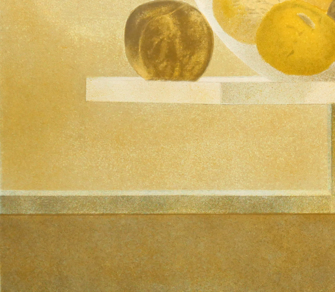 ピエール　ガルシア　フォン（Pierre　Garcia　Fons）「フルーツのある空間」リトグラフ　拡大画像5