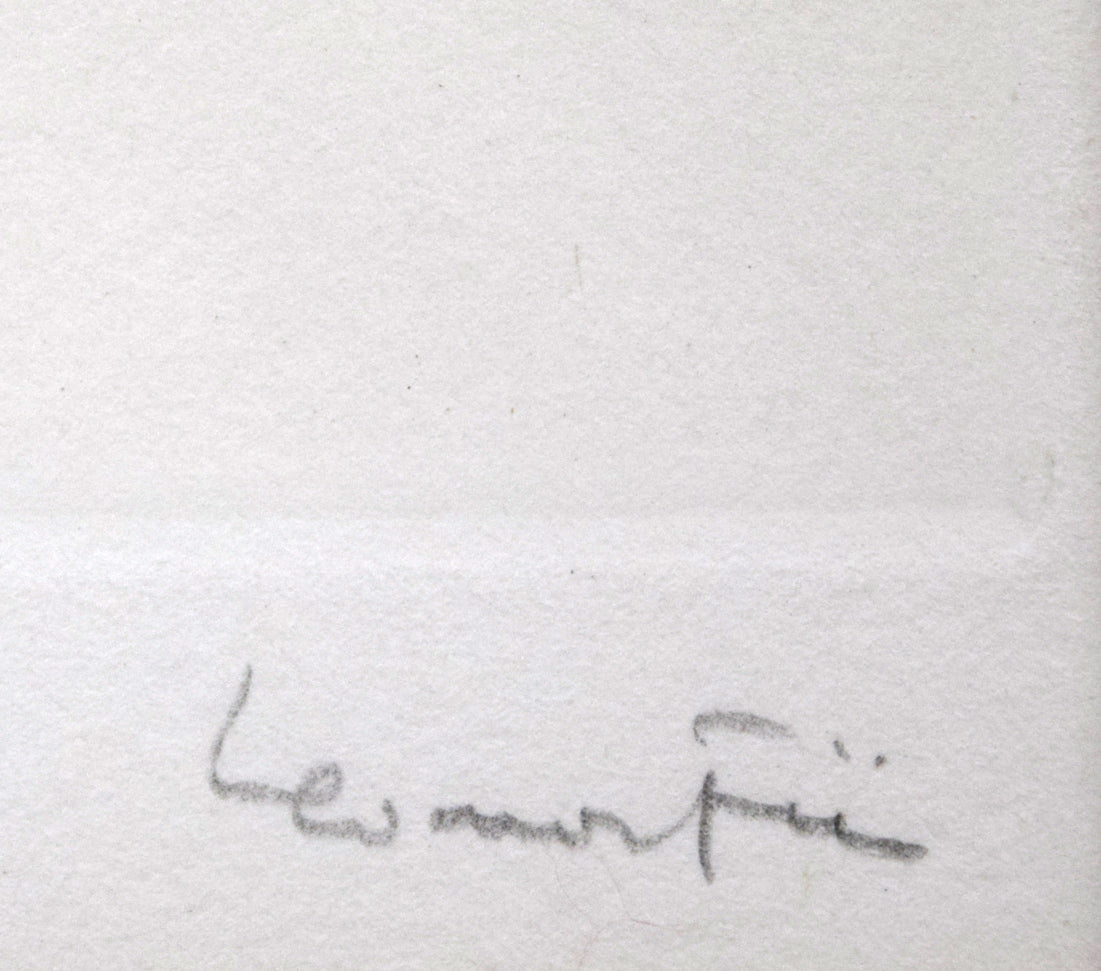 レオノール・フィニ（Leonor　FINI）「カップル『モネルの書（挿画本）より』」エッチング（銅版画）　本人直筆鉛筆サイン